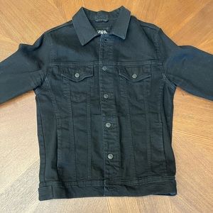 Men’s Zara Black Denim Jean Jacket